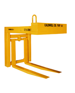 10 Ton Caldwell Heavy Duty Adjustable Fork Pallet Lifter