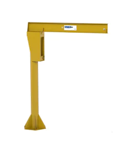 1/4 Ton Spanco 100 Series Freestanding Jib Crane: Base-Plate Mounted